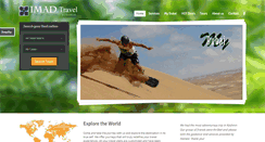 Desktop Screenshot of imadtravel.com